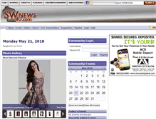 Tablet Screenshot of community.swnews4u.com